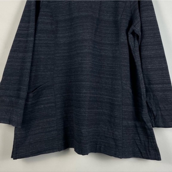 Duluth Trading Co Deux More Double Knit Crew Neck Tunic Heathered Grey Size 2X - Picture 6 of 13